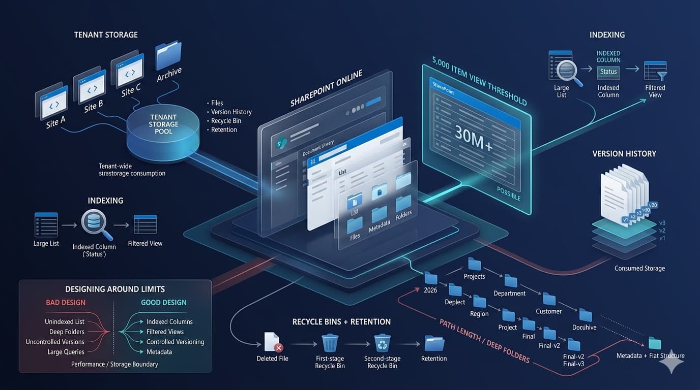 SharePoint Online Limits That Actually Cause Problems